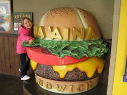 Giant burger