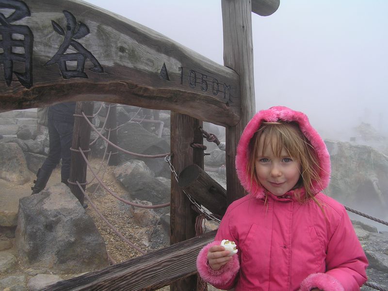Rhiannon at 1050m with egg