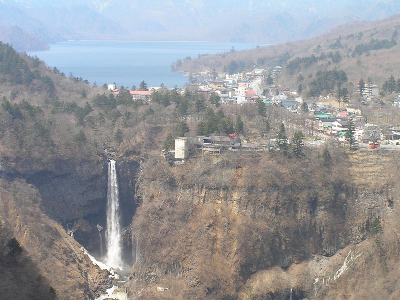 Kegon falls & L Chuzenji