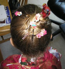 R Kimono hair