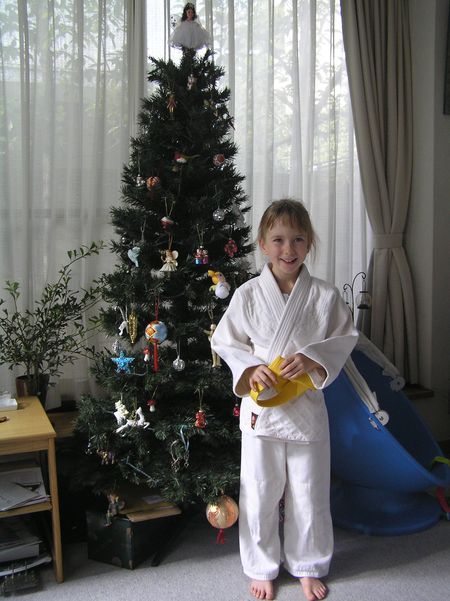 Yellow belt for Xmas