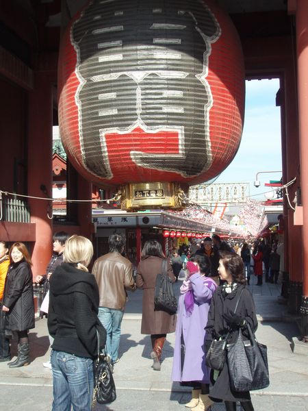 Temple entrance lantern