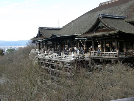 Kiyomizu-dera platform