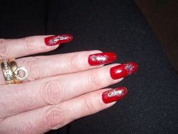 Red nails