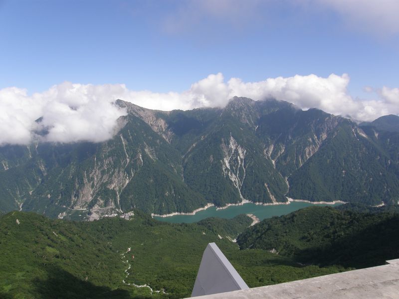 Mountain view at Kurobe