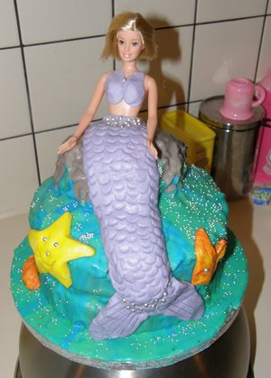 2008 Mermaid Birthday Cake