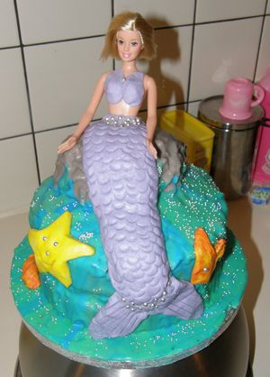 2008 Mermaid Birthday Cake