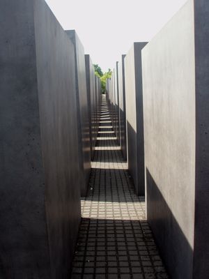 Holocaust Memorial alley