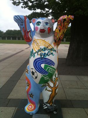 Berlin Olympic Stadium Bear